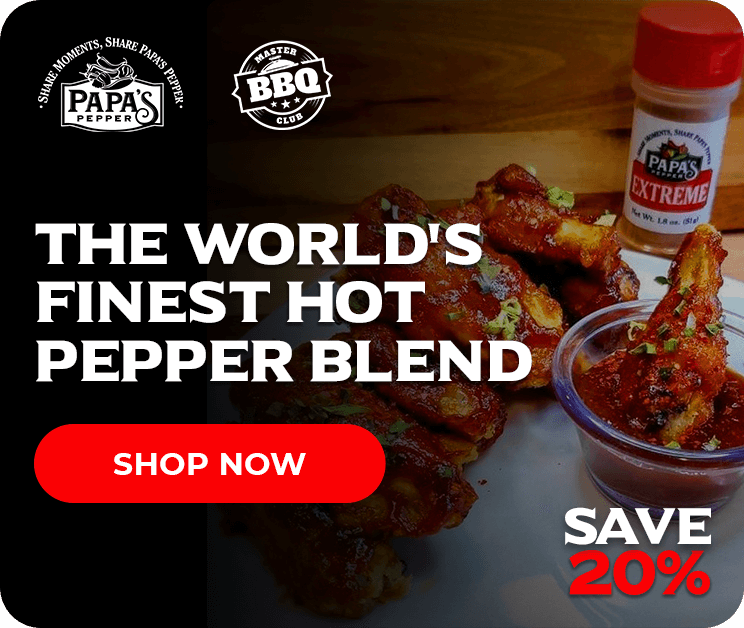 Papa Pepper save 20%
