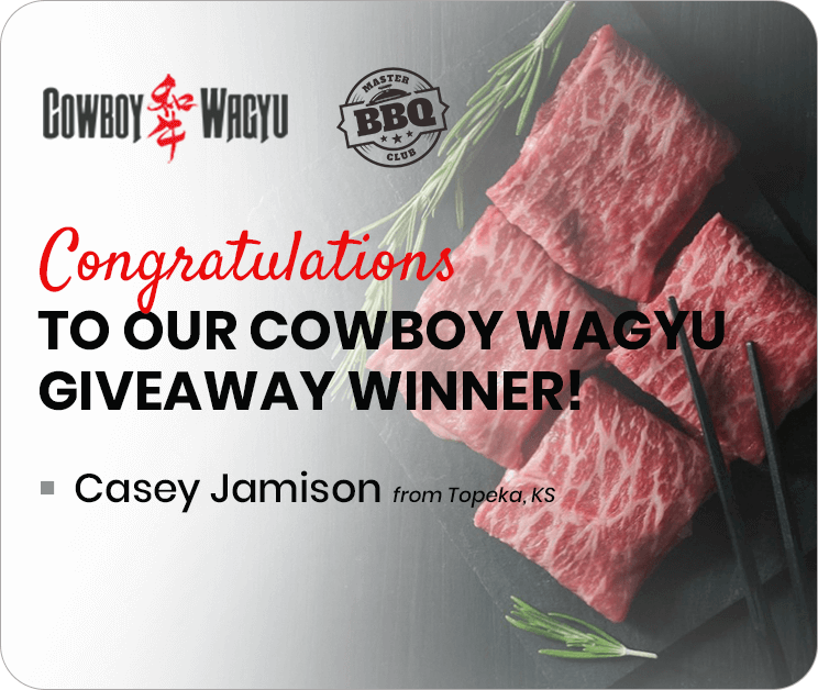 Cowboy Wagyu Giveaway Winner