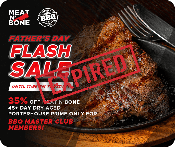 Meat N bone Flash sale Expired Banner